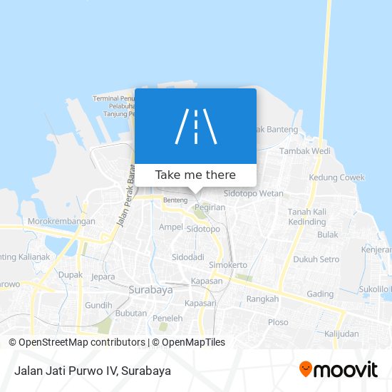 Jalan Jati Purwo IV map