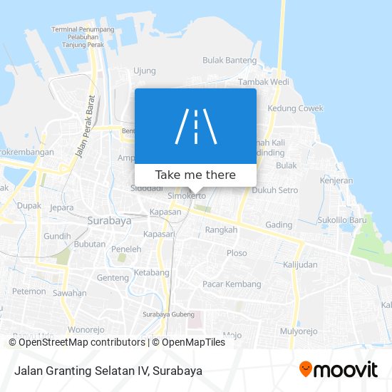 Jalan Granting Selatan IV map