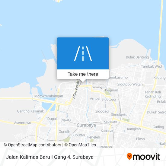 Jalan Kalimas Baru I Gang 4 map