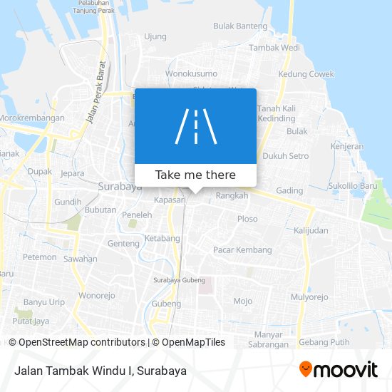 Jalan Tambak Windu I map