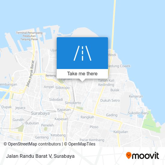 Jalan Randu Barat V map