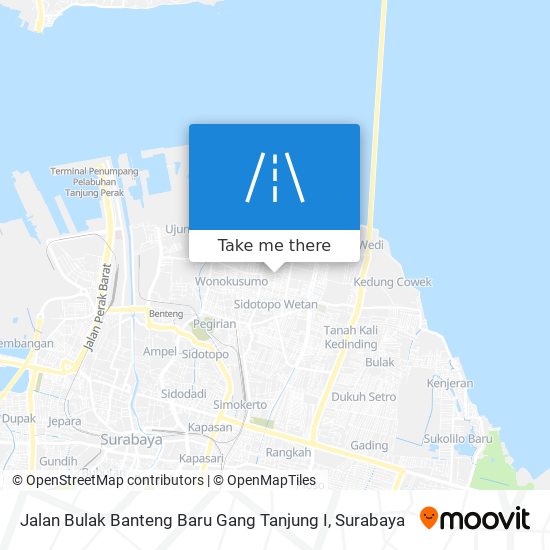 Jalan Bulak Banteng Baru Gang Tanjung I map