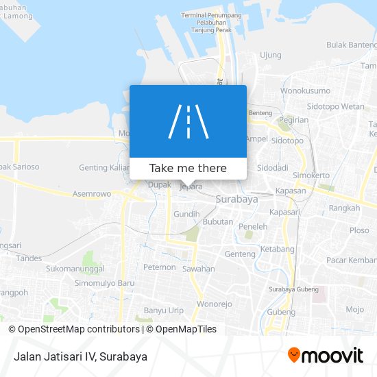 Jalan Jatisari IV map