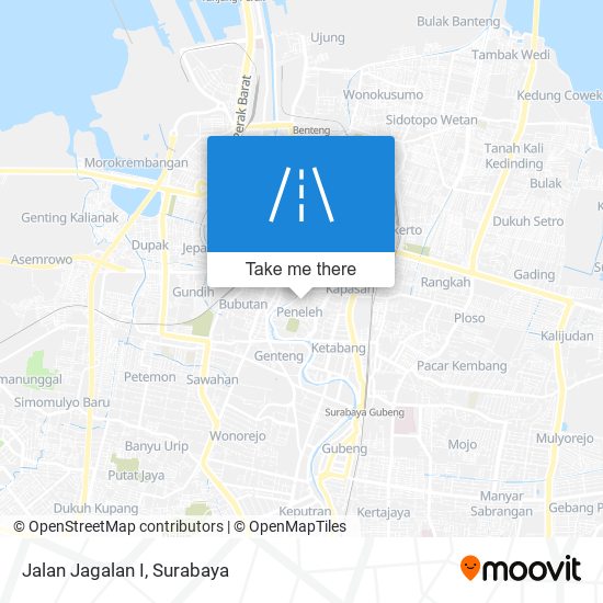 Jalan Jagalan I map