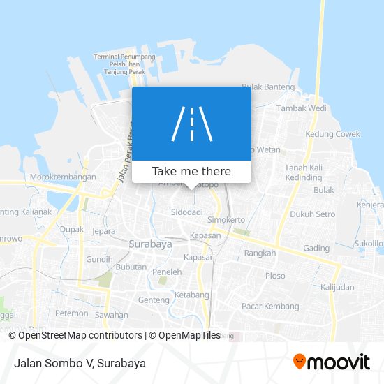 Jalan Sombo V map