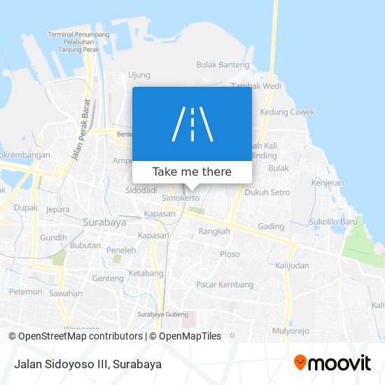Jalan Sidoyoso III map