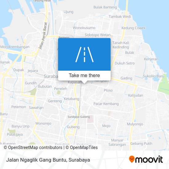 Jalan Ngaglik Gang Buntu map