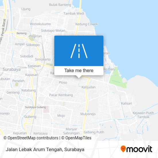 Jalan Lebak Arum Tengah map