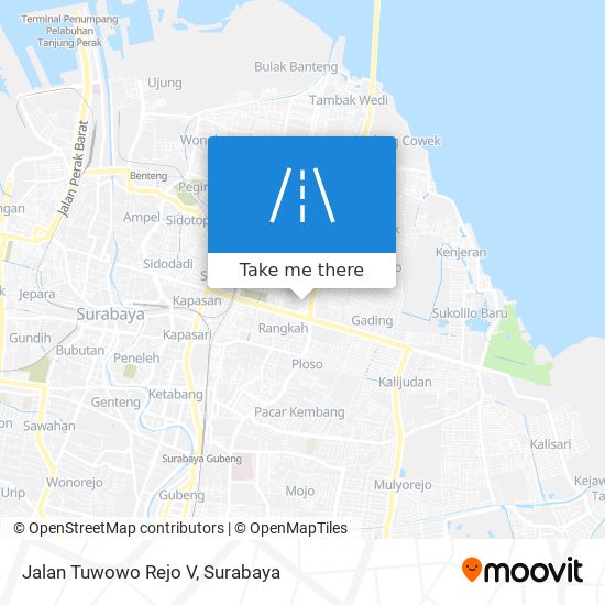 Jalan Tuwowo Rejo V map