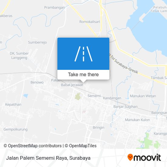 Jalan Palem Sememi Raya map