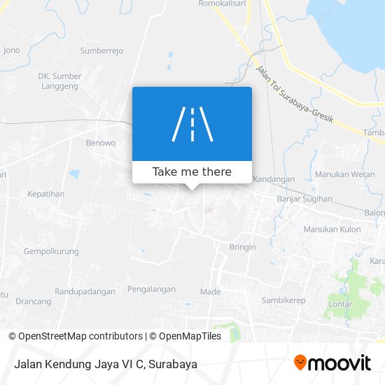 Jalan Kendung Jaya VI C map