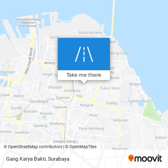 Gang Karya Bakti map