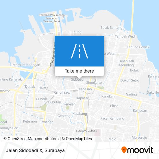 Jalan Sidodadi X map