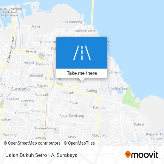 Jalan Dukuh Setro I-A map