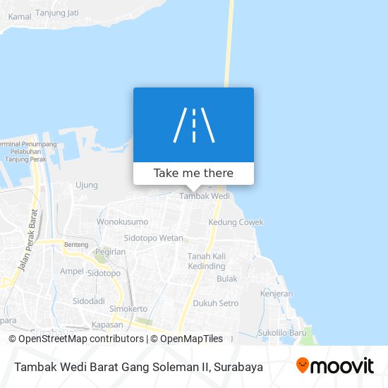 Tambak Wedi Barat Gang Soleman II map