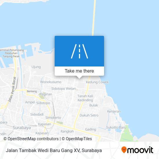 Jalan Tambak Wedi Baru Gang XV map