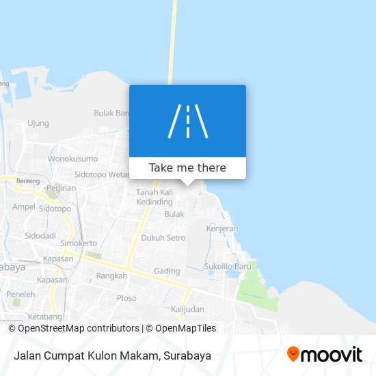 Jalan Cumpat Kulon Makam map