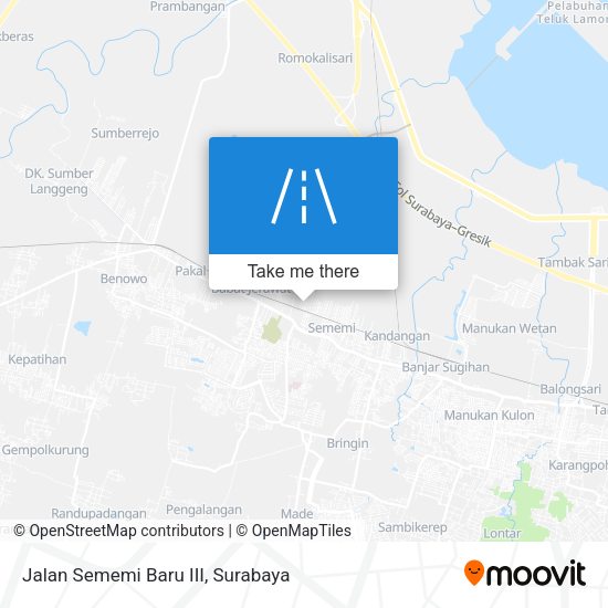 Jalan Sememi Baru III map