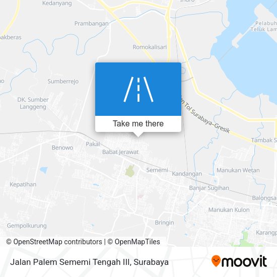 Jalan Palem Sememi Tengah III map