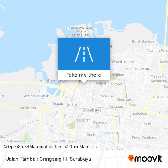 Jalan Tambak Gringsing III map