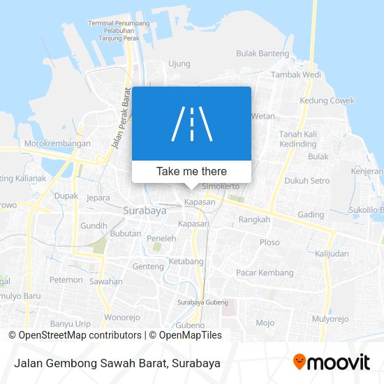 Jalan Gembong Sawah Barat map
