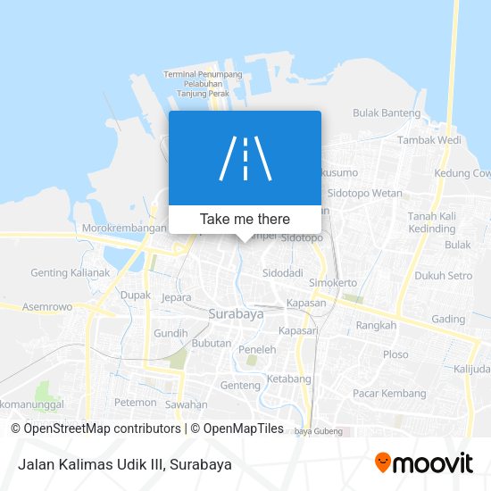 Jalan Kalimas Udik III map