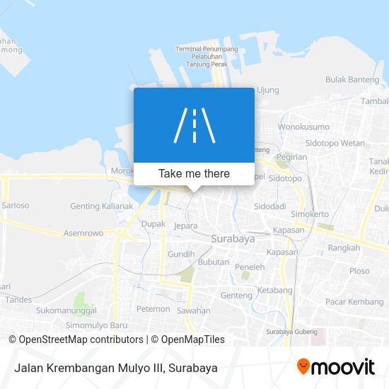 Jalan Krembangan Mulyo III map