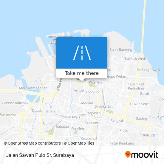 Jalan Sawah Pulo Sr map