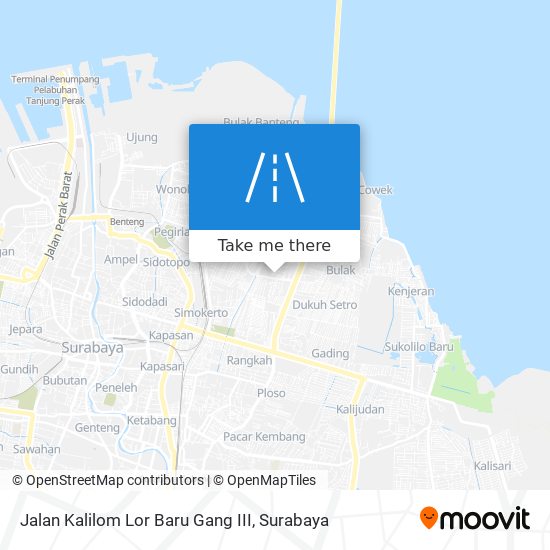 Jalan Kalilom Lor Baru Gang III map