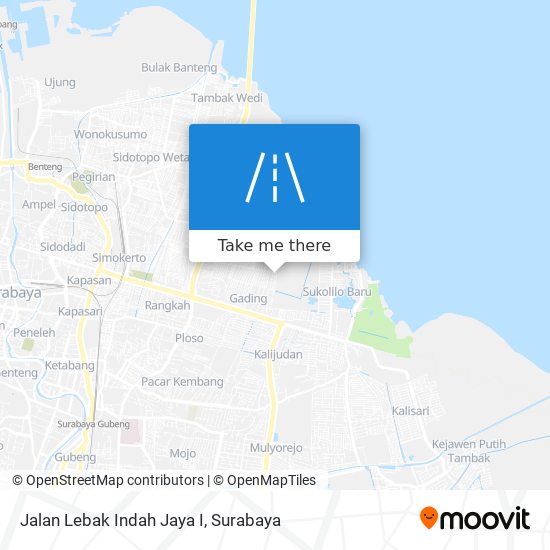 Jalan Lebak Indah Jaya I map