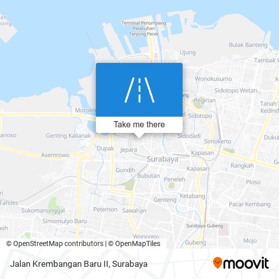 Jalan Krembangan Baru II map