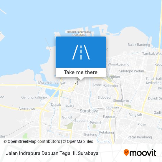 Jalan Indrapura Dapuan Tegal II map