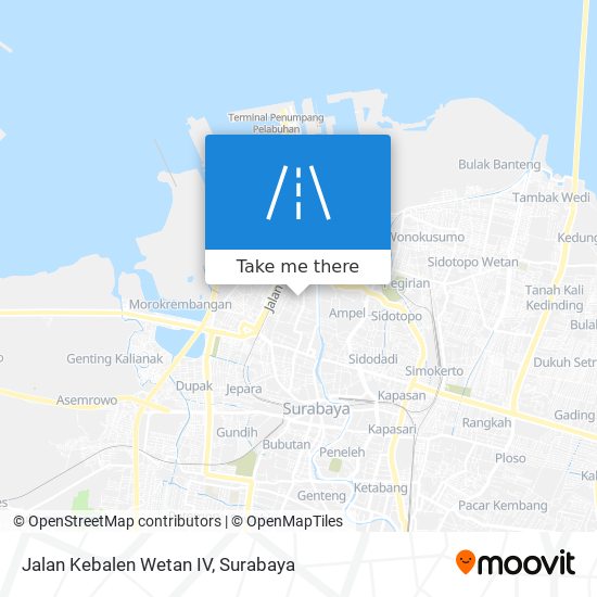 Jalan Kebalen Wetan IV map