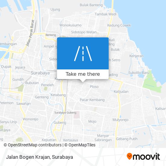 Jalan Bogen Krajan map