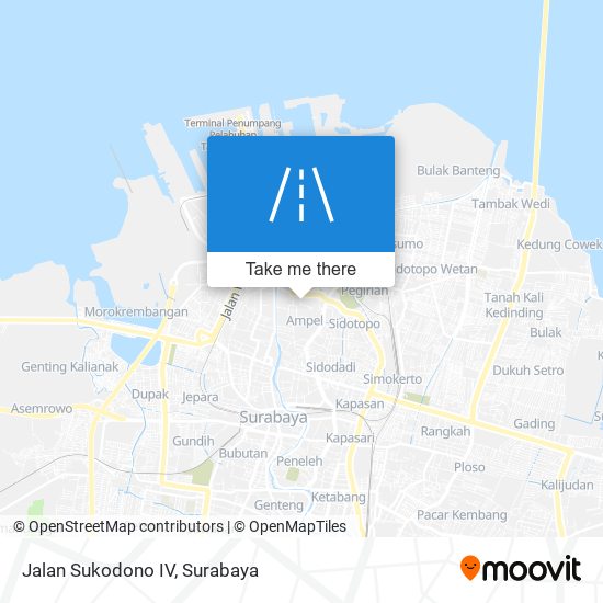 Jalan Sukodono IV map