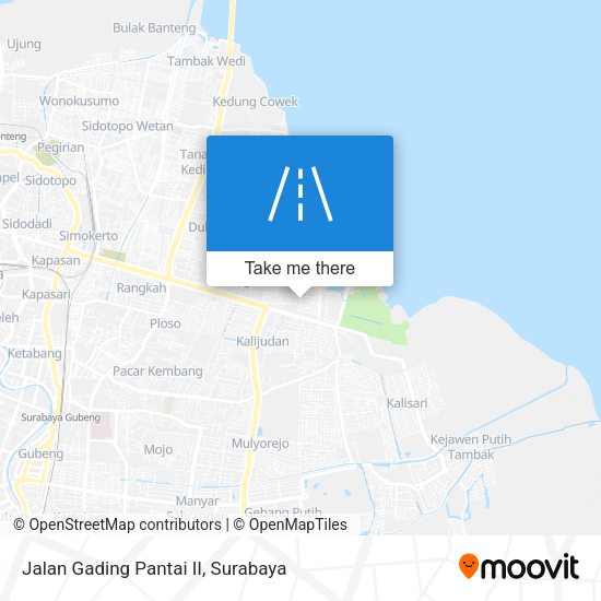 Jalan Gading Pantai II map