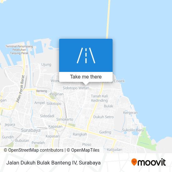 Jalan Dukuh Bulak Banteng IV map