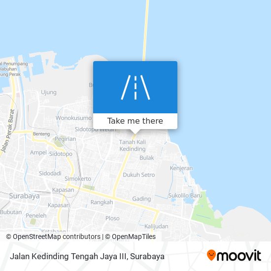Jalan Kedinding Tengah Jaya III map