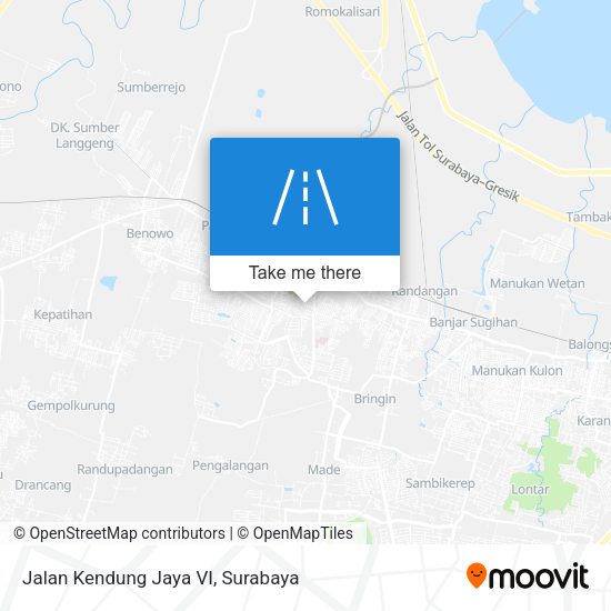 Jalan Kendung Jaya VI map