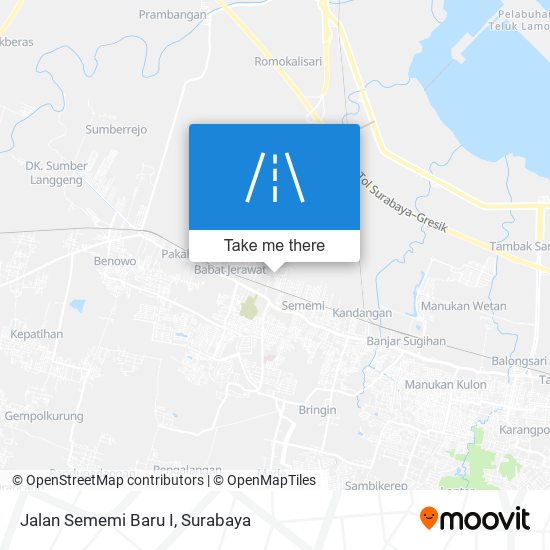 Jalan Sememi Baru I map