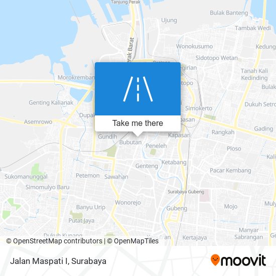 Jalan Maspati I map