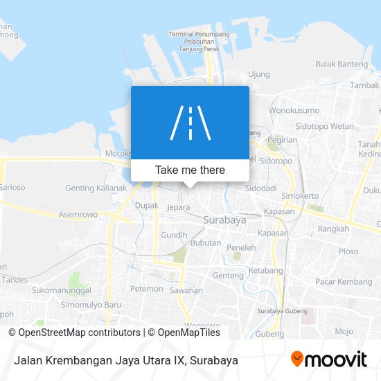 Jalan Krembangan Jaya Utara IX map