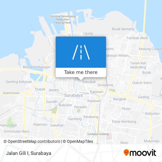 Jalan Gili I map