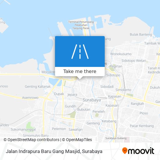 Jalan Indrapura Baru Gang Masjid map