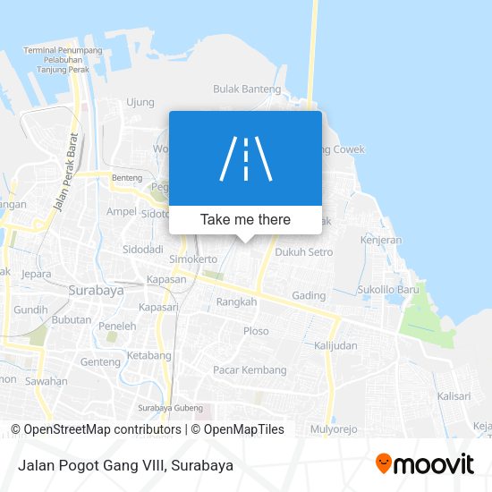 Jalan Pogot Gang VIII map