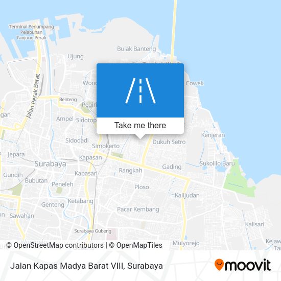 Jalan Kapas Madya Barat VIII map