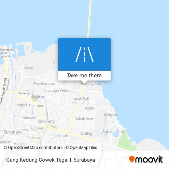Gang Kedung Cowek Tegal I map