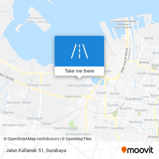 Jalan Kalianak 51 map