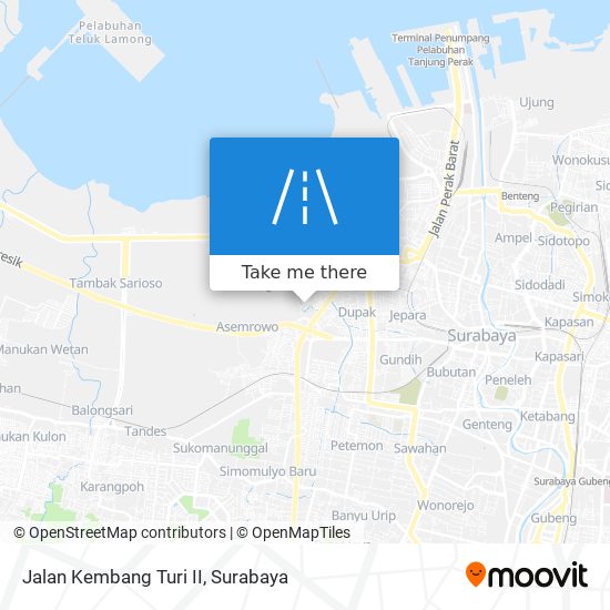 Jalan Kembang Turi II map