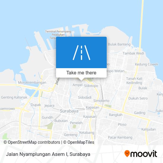 Jalan Nyamplungan Asem I map